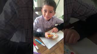 Color-A-Treat Easter sugar cookie coloring kit from Costco.#easy #eating #easter