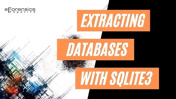 SQLite3 for extracting databases | Ubuntu Forensics Tutorial | eForensics Magazine