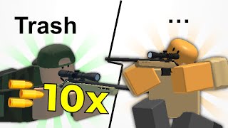 New sniper meets old sniper.. (TDS Meme)