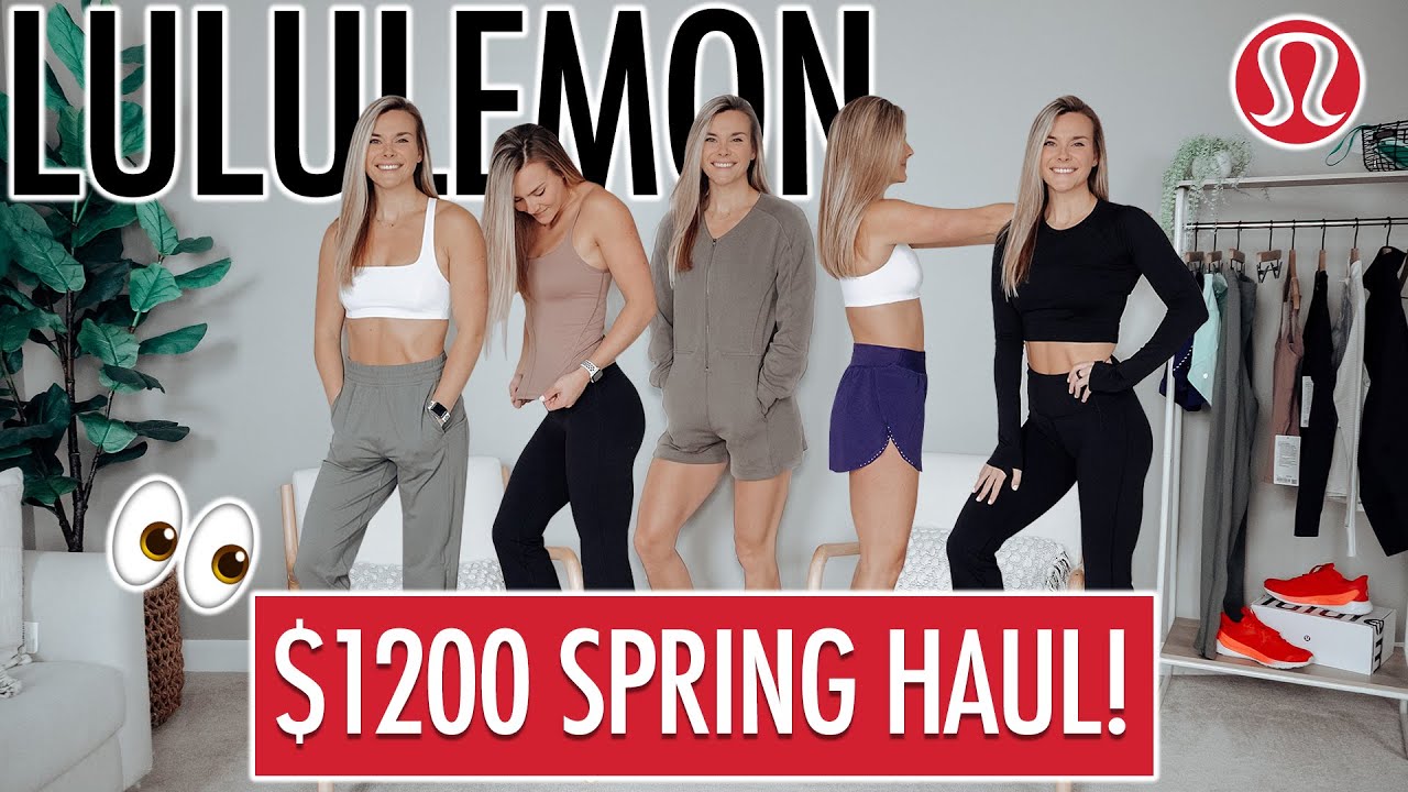 LULULEMON: СКИДКА $1200! | Совершенно новые весенние товары!