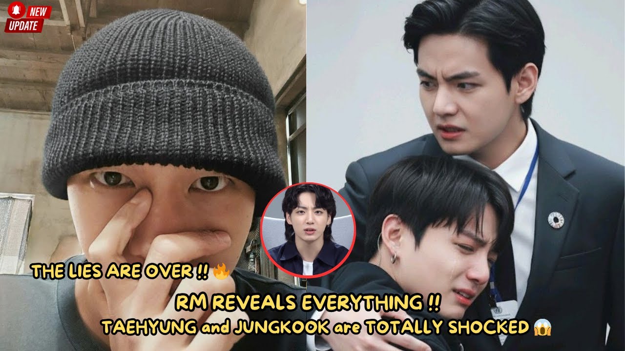 RM нарушает молчание! То, что он раскрыл, лишило Тэхёна и Чонгука дара речи!