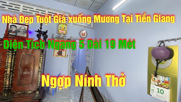 Nhà Ngợp Tắt Thở Giá Rẻ Như Cho Tại Tiền Giang Gần Khu Công Nghiệp Lớn Nhất Tỉnh