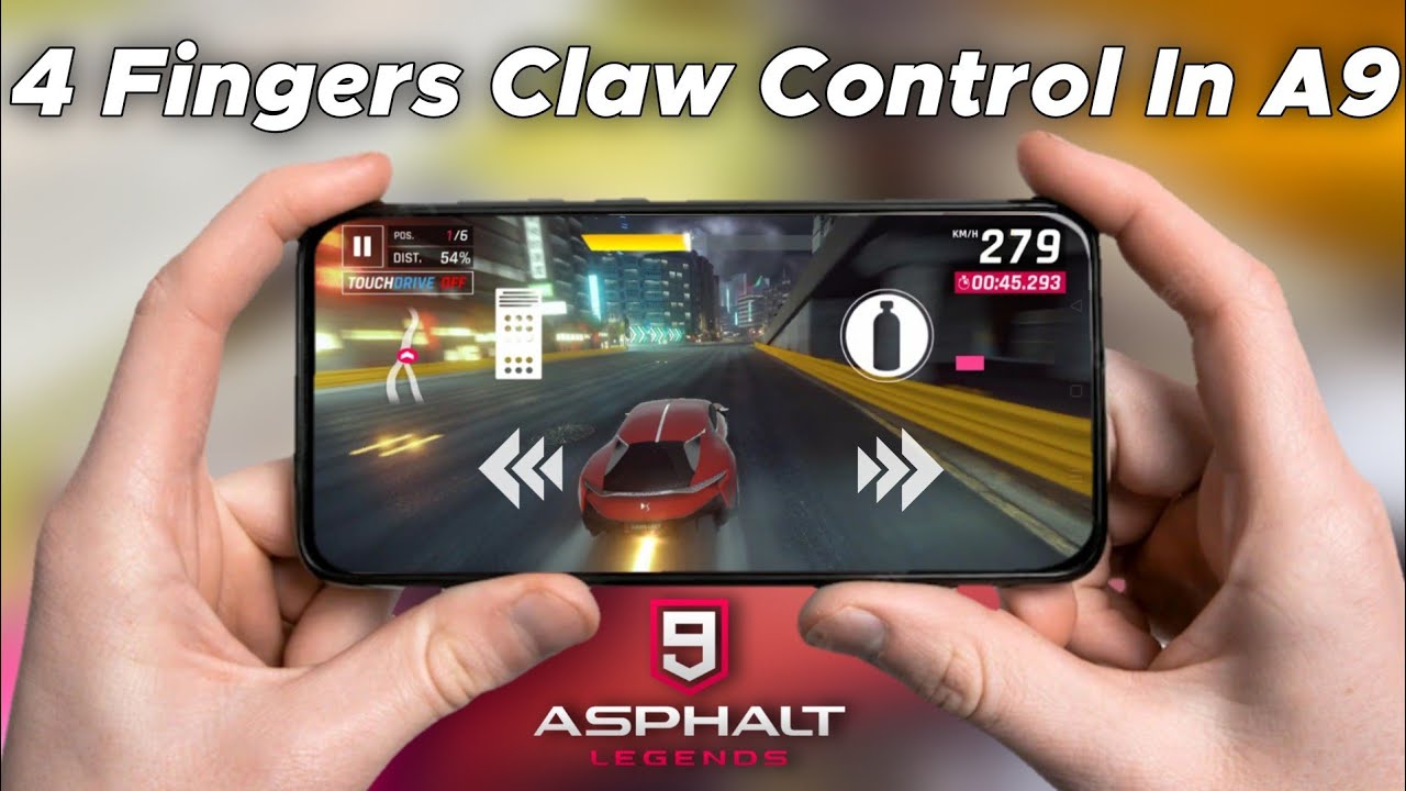 Trying New 4 Fingers Tap Claw Control In Asphalt 9 Legends