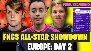 FNCS All Star Showdown Day 2 EU Highlights - FNCS Final Standings