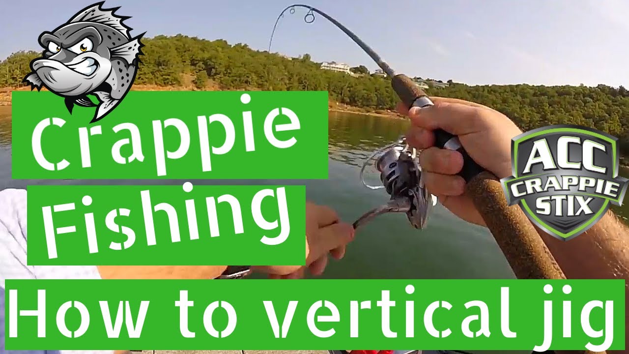 Crappie Fishing - how to vertical jig for crappie 