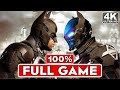 BATMAN ARKHAM KNIGHT Gameplay Walkthrough Part 1 FULL GAME [4K 60FPS PC] - No Commentary