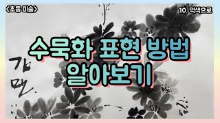 |Elementary Art| Learn how to express yourself in ink and wash painting.