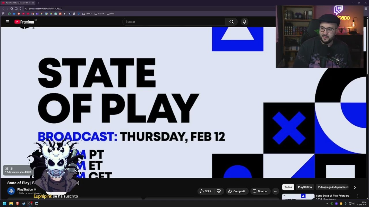 Alexelcapo reacciona al State Of Play 12 de febrero 2026 - Full Stream