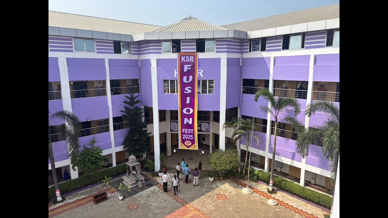 Fusion Fest Celebration-2025/ KSR hi tech school, vdm - YouTube