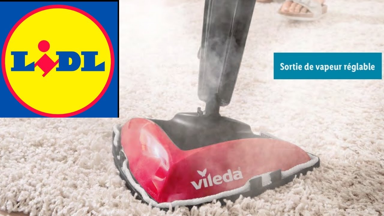 TEST DU BALAI VAPEUR VILEDA LIDL😊❤ #LIDL_#ARRIVAGE_#VLOG 