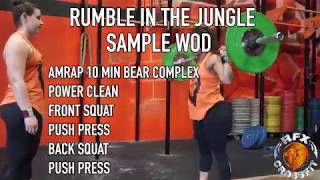 Rumble in the Jungle - Sample Wod Bear Complex