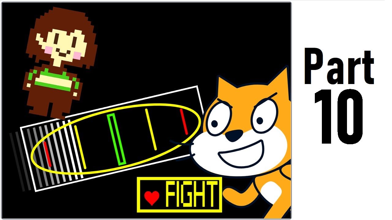 How to make a UNDERTALE BOSS FIGHT ON SCRATCH!!!! 