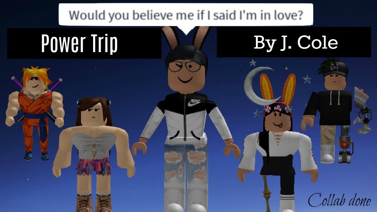 Power Trip By J Cole Roblox Music Video Youtube - roblox j roblox