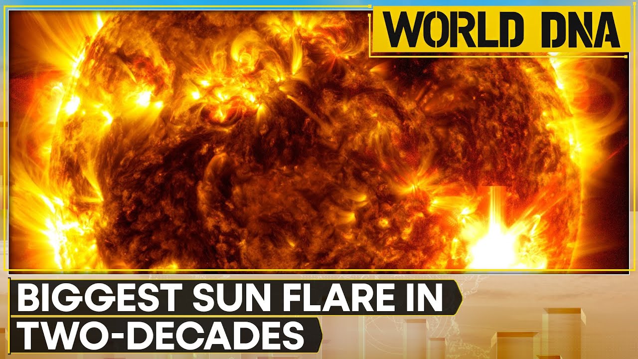 Sun launches strongest Solar flare of its current 11-year cycle | WION ...