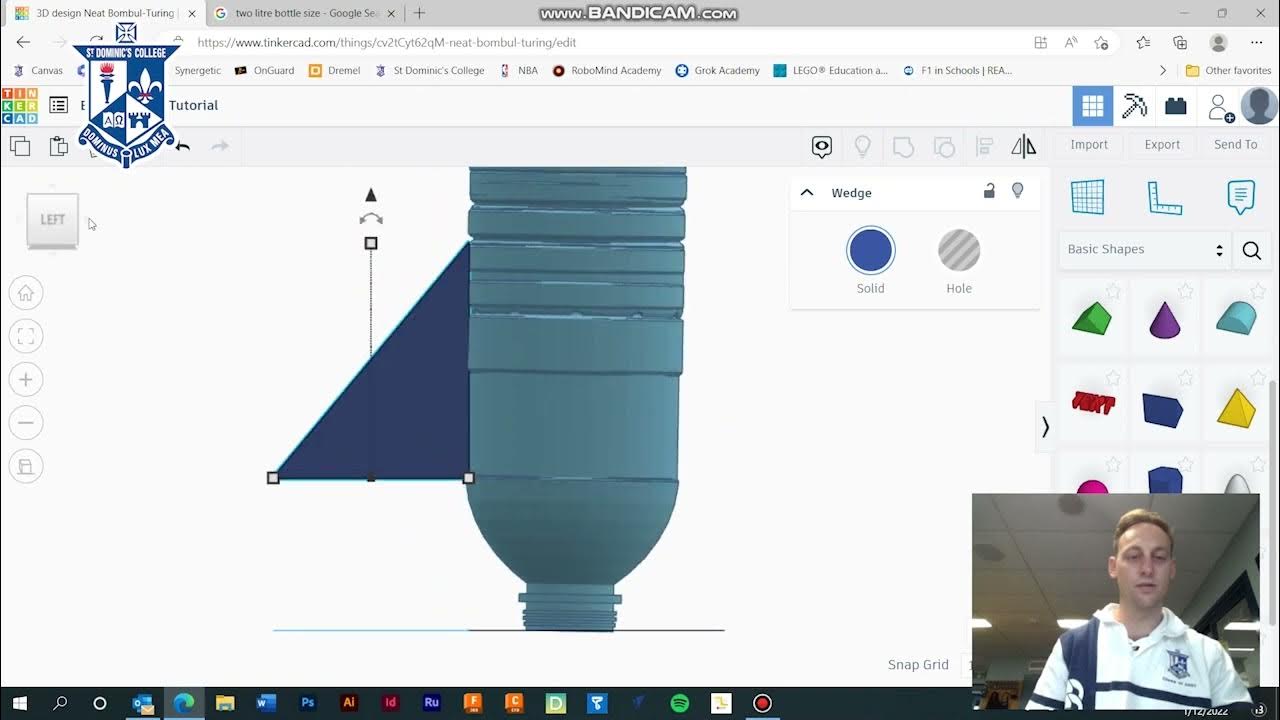 Creating Your Bottle Rocket In TInkercad YouTube