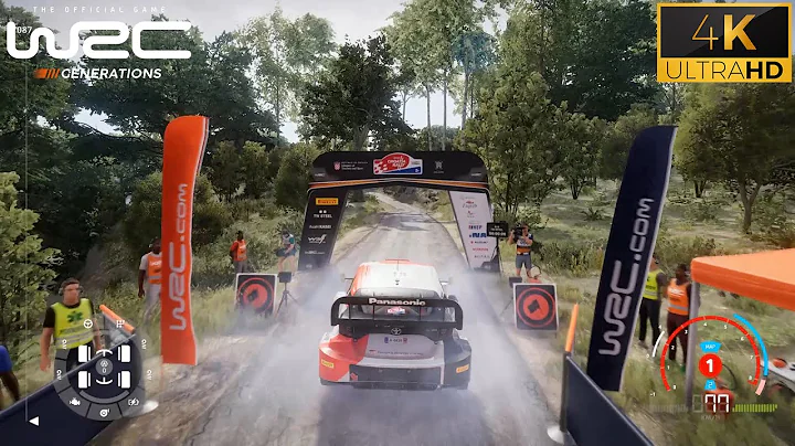 [4K 60FPS] WRC Generations – Toyota Yaris Rally1 | Croatia Rally | PC Gameplay