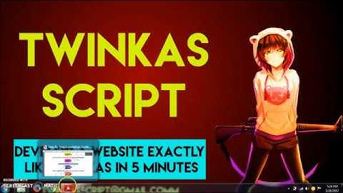 Create A Website Like Twinkas In a MINUTE With The Official Twinkas Script Version 2.0