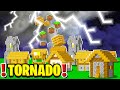 SCAPPIAMO DAL TORNADO GIGANTE SU MINECRAFT!!
