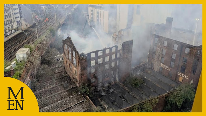 Hotspur Press fire crews still at scene as huge fire destroys building
