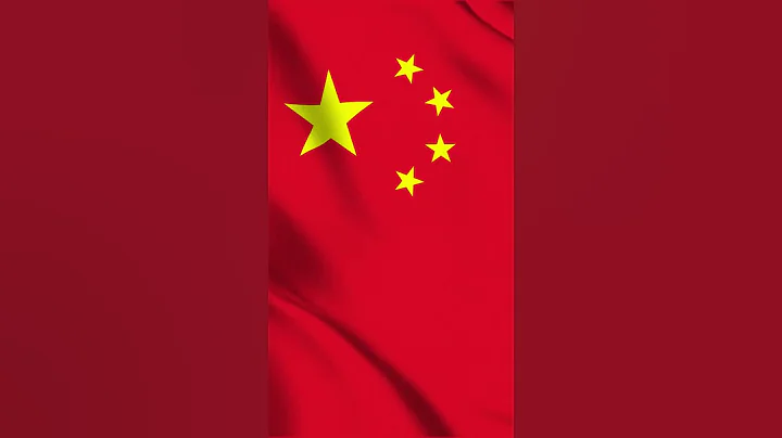 China Flag Waving | Chinese Flag Waving | Chain Flag Screen #shorts