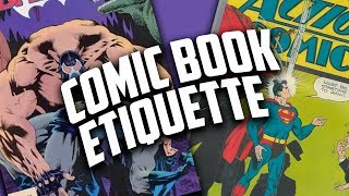 DON'T BE THESE PEOPLE - Comic Book Etiquette (Booth, Comic Con & Shop)