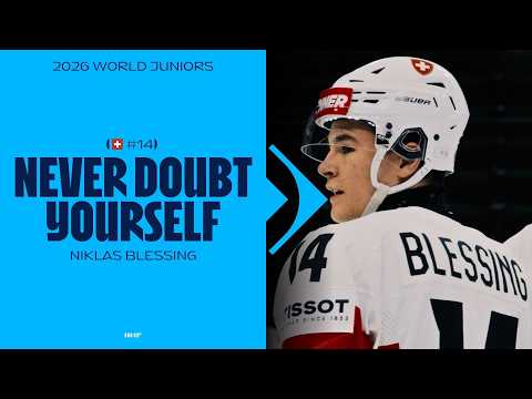 Niklas Blessing: Never Doubt Yourself | 2026 #WorldJuniors #IIHF