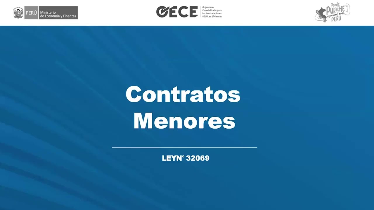 #CasosPrácticosOECE sobre los contratos menores