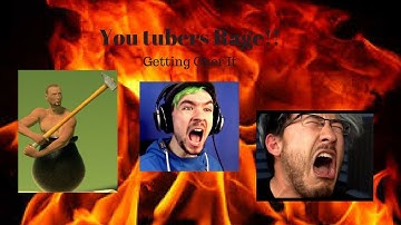 YOUTUBERS REACT TO FALLING DOWN IN GETTING OVER IT!!