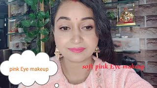Soft pink eye makeup l Eye makeup for beginners l Radhika makeovers screenshot 3