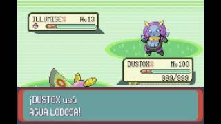 Pokemon Emerald Dustox Agua Lodosa Muddy Water