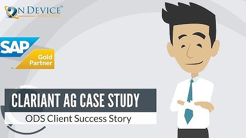 Mobile Asset Maintenance across Clariant AG – ODS’ Customer Success Story