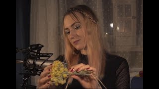 ASMR from the forest, meadow and garden - whisper, tapping, rustling - polish with ENG SUB
