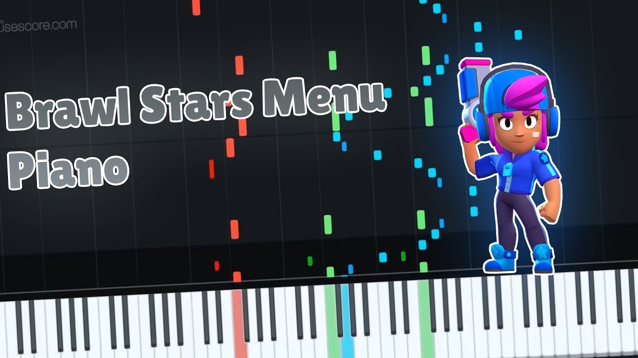 Starr Park Menu Theme Piano Brawl Stars Music Youtube - partition musique new brawl star