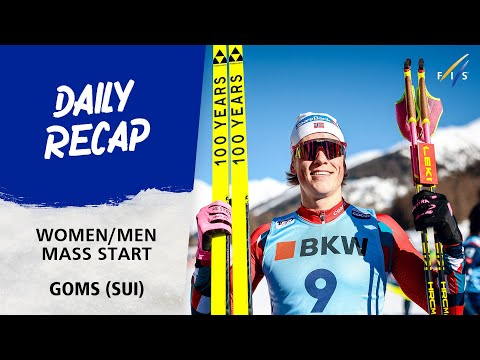 Diggins and Klaebo secure wins in Mass Start races | FIS Cross Country World Cup 23-24