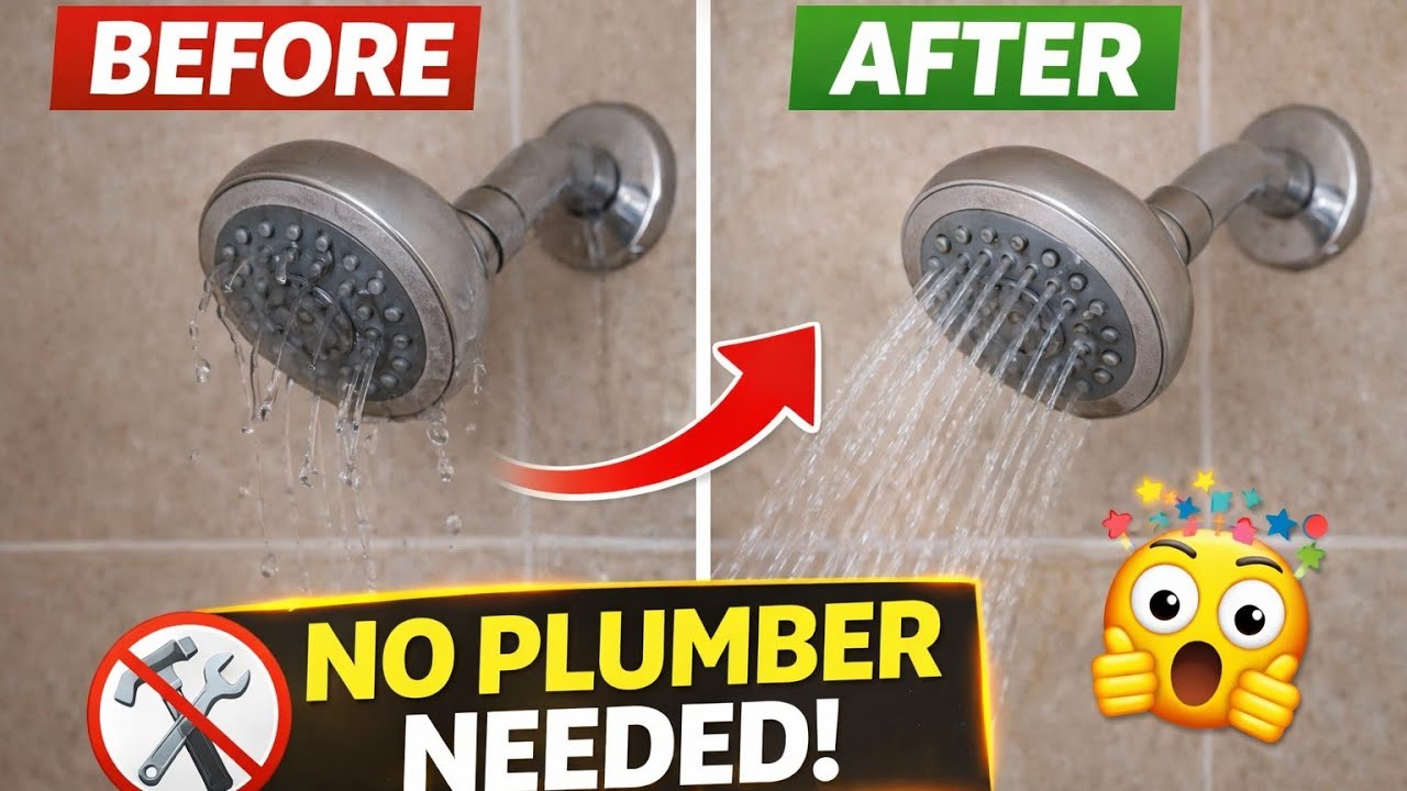 Leaking Shower Head Fixed 😱 | No Plumber Needed | Before After - YouTube