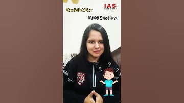 Booklist for UPSC Prelims | Must read books for UPSC Prelims| IAS Sure Shot