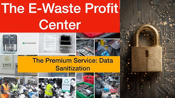 The E-Waste Profit Center: Secure Dismantling and Data Sanitisation