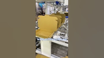 Tray Erector High Quality Corrugated Box Folding Machine