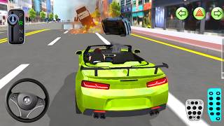 🛑 Live New Chevrolet Camaro car attacking on Street cars 3D Driving Class Game Android Gameplay screenshot 5