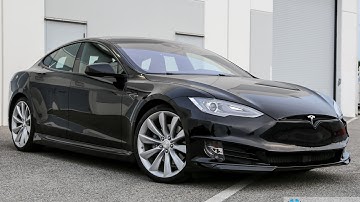 Unplugged Performance Refresh Front Fascia Installed on a 2015 Tesla Model S
