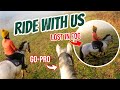 GROOM, TACK UP, RIDE *and get lost* WITH ME winter trail ride ~ Vlogmas day 5