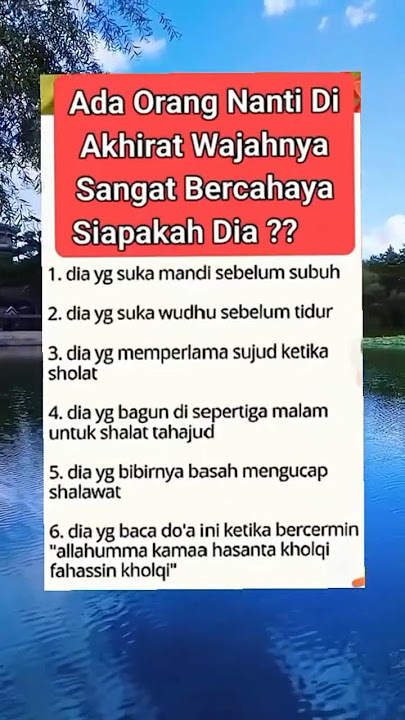 yuk diamalkan amalan ini agar kelak wajah kita bercahaya diakhirat nanti #dzikir #sholawat #shorts