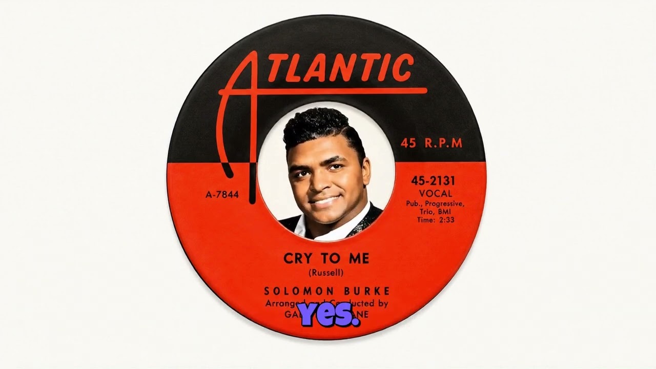 ソロモン・バーク - Cry To Me / Words SOLOMON BURKE CRY TO ME (LYRIC VIDEO) - YouTube