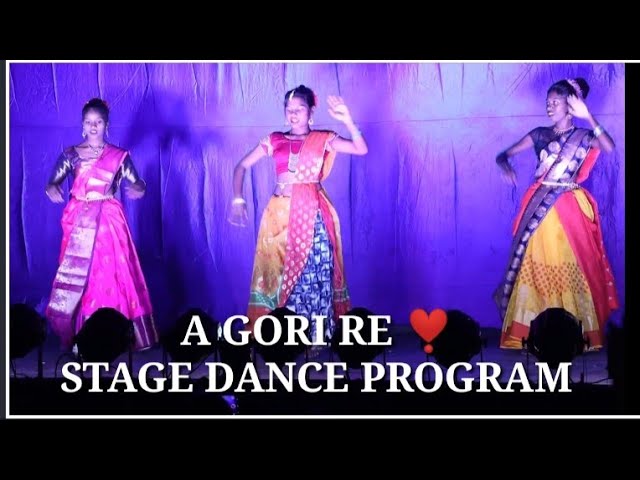 A GORI RE FULL VIDEO || REEMA, SONALI ND POONAI || A GORE RE NEW SANTHALI SONG STAGE PROGRAM JAMDA class=