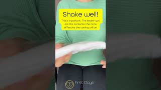 How to Activate an Instant Perineal Cold Pack