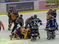 Nhl lockout 2004 zdeno chara frjestad bk vs jonathan cheechoo hv71 hockeyfight