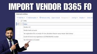 Data Management part 1 | Import Vendor Masters with GST Information