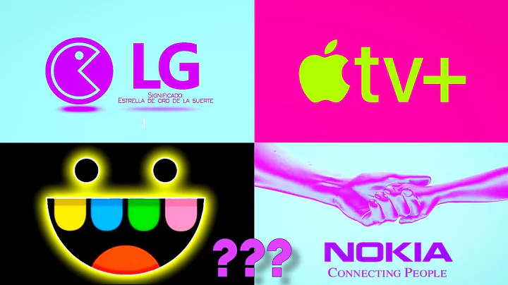 Best logo compilation of Pac-Man Eat LG logo।Apple Tv +।Toca Boca intro।Nokia phone Intro effects
