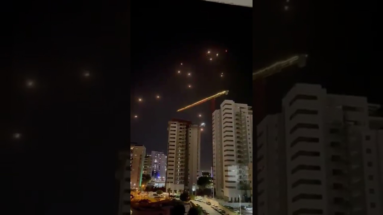 יירוטים מעל שמי אשדוד במטח האחרון