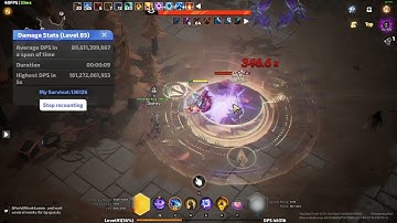 [Torchlight: Infinite] Shadow Swamp Thea1 - DPS Ramp display